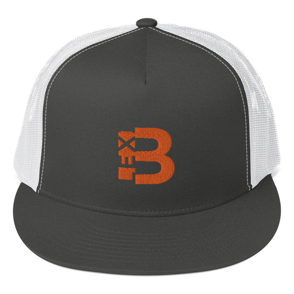 Lexi B Orange - Trucker Cap