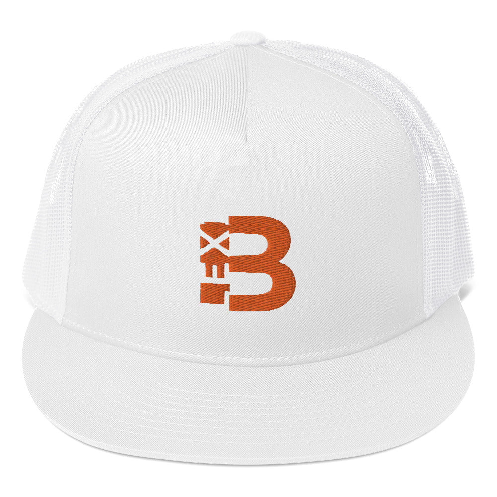 Lexi B Orange - Trucker Cap